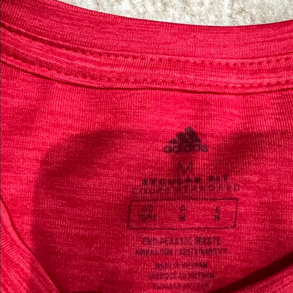 Adidas Boys Red Tee and Black Shorts Combo - Picture 2 of 5